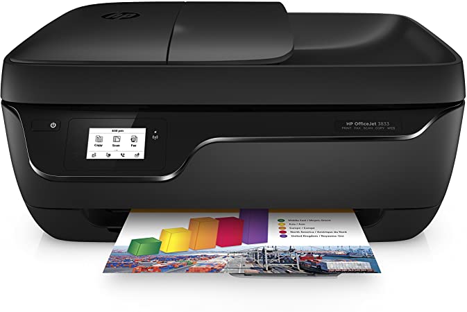 123.hp.com/OJ3833- Latest 123 HP OfficeJet 3833 driver and manual
