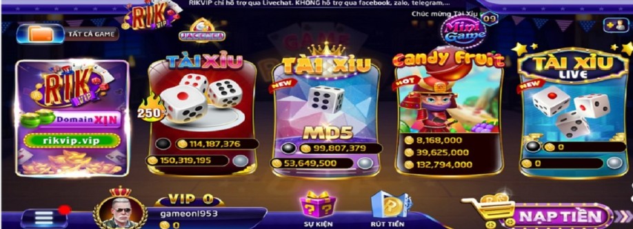 RIKVIP Cổng game Cover Image