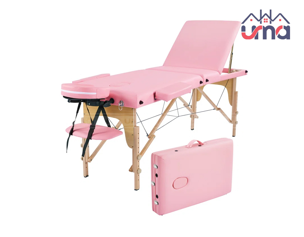 Giường Spa Chân Gỗ Tiện Nghi GS003 - Nội Thất UMA