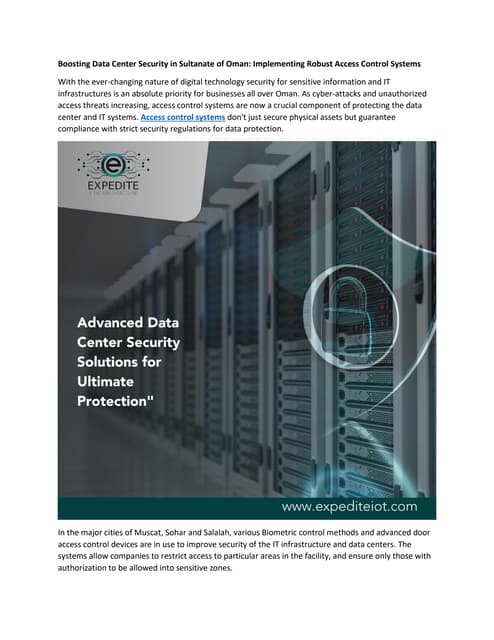 Boosting Data Center Security in the Oman Implementing Robust Access Control Systems.pdf