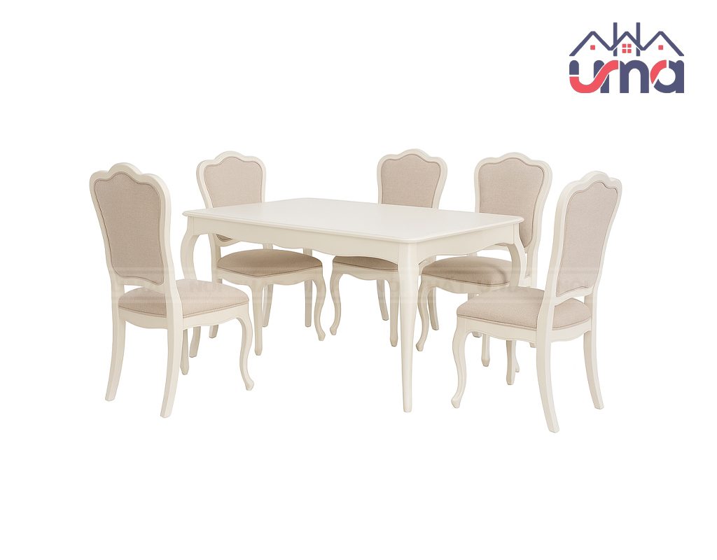 Bộ Bàn Ăn Gia Đình 6 Ghế Sang Trọng BBA050 - Nội Thất UMA