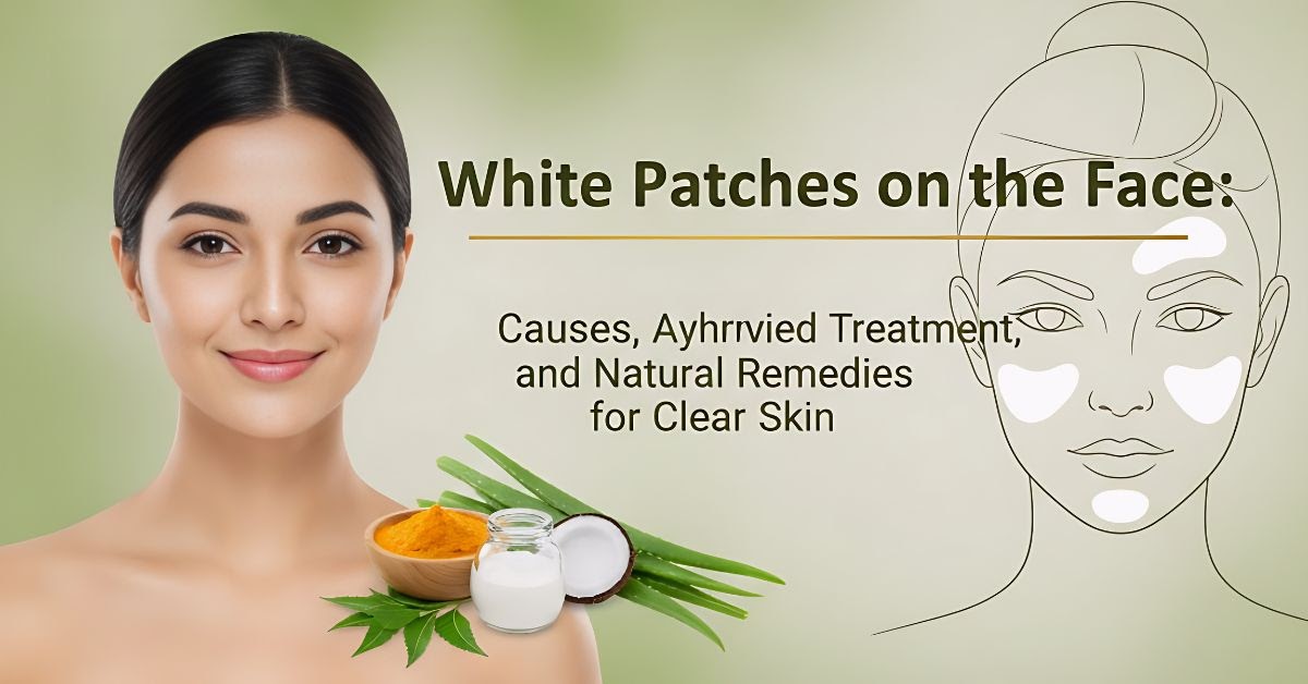 White Patches on the Face: Causes, Ayurvedic Treatment, and Natural Remedies for Clear Skin