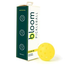 Order Bloom Club 40 Pickleball balls Pack of 3 Online with Fast Delivery